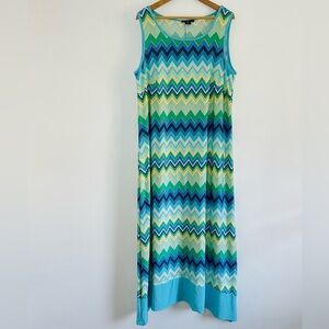 R&K Chevron Striped Dress